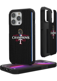 Texas Rangers 2023 World Series Champions iPhone Rugged Phone Cover