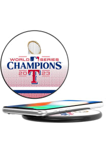 Texas Rangers 2023 World Series Champions 10 Watt Wireless Phone Charger