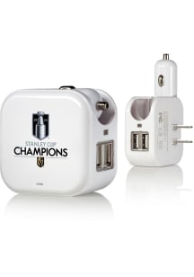 Vegas Golden Knights 2023 Stanley Cup Champions 2 in 1 USB Phone Charger