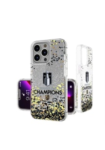 Vegas Golden Knights 2023 Stanley Cup Champions iPhone Glitter Phone Cover