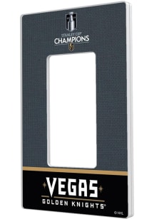 Vegas Golden Knights 2023 Stanley Cup Champions Single Rocker Light Switch Cover