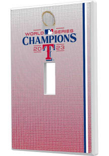 Texas Rangers 2023 World Series Champions Single Toggle Light Switch Cover