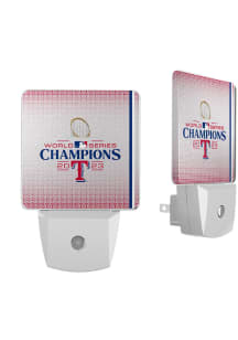 Texas Rangers 2023 World Series Champions 2 Pack Night Light