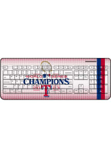 Texas Rangers 2023 World Series Champions Wireless Keyboard Computer Accessory