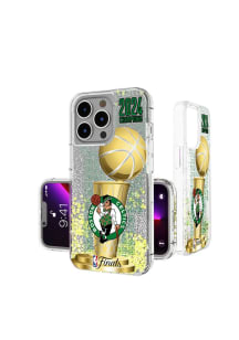 Boston Celtics NBA Finals Champions 2024 iPhone Glitter Phone Cover