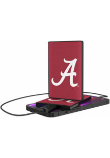 Alabama Crimson Tide Logo Credit Card Powerbank Phone Charger