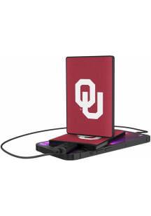 Oklahoma Sooners Credit Card Powerbank Phone Charger