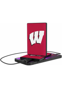 Wisconsin Badgers Credit Card Powerbank Phone Charger