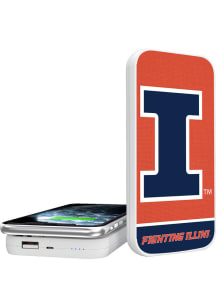 Illinois Fighting Illini Portable Wireless Phone Charger