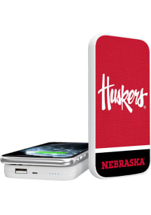 Nebraska Cornhuskers Portable Wireless Phone Charger
