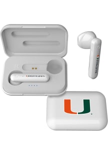 Miami Hurricanes Wireless Insignia Ear Buds