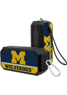 Michigan Wolverines Black Bluetooth Speaker