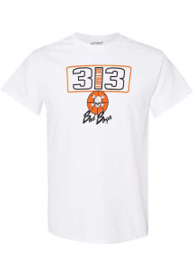 Detroit Pistons White Bad Boys Short Sleeve T Shirt