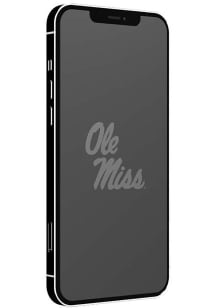 Ole Miss Rebels iPhone 13 Pro Max Screen Protector Phone Cover