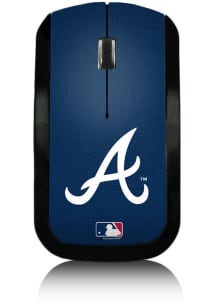 Atlanta Braves Solid Wireless Mouse Computer Accessory