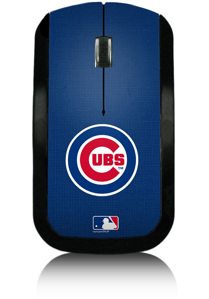 Chicago Cubs Solid Wireless Mouse Computer Accessory