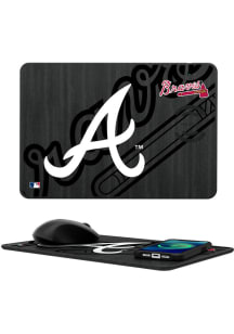 Atlanta Braves 15-Watt Mouse Pad Phone Charger
