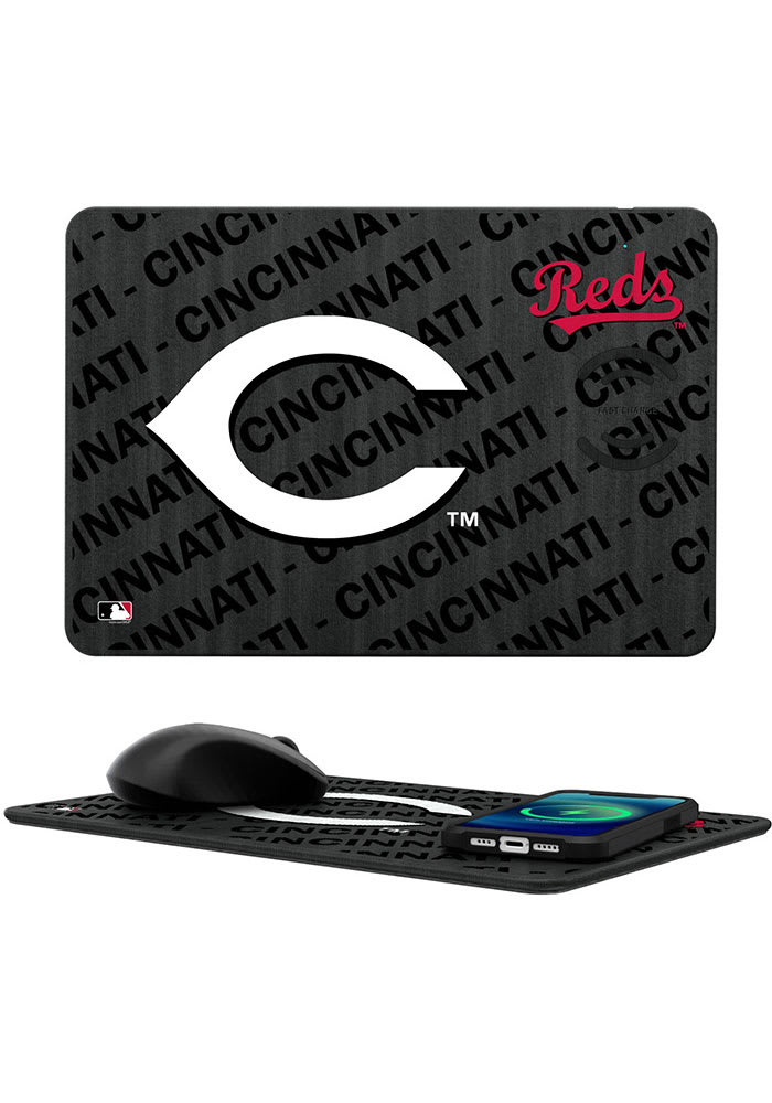 Cincinnati Reds 15-Watt Mouse Pad Phone Charger