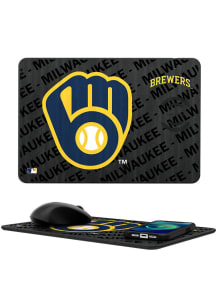 Milwaukee Brewers 15-Watt Mouse Pad Phone Charger