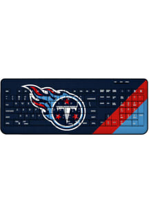 Tennessee Titans Stripe Wireless USB Keyboard Computer Accessory