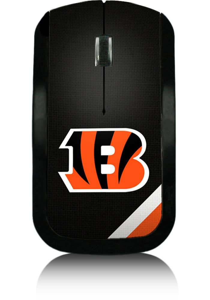 Cincinnati Bengals Stripe Wireless Mouse Computer Accessory