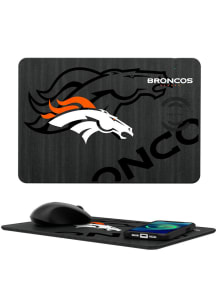 Denver Broncos 15-Watt Mouse Pad Phone Charger