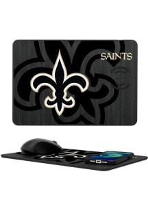 New Orleans Saints 15-Watt Mouse Pad Phone Charger