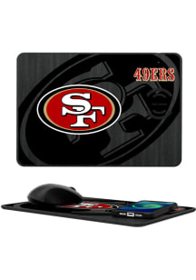 San Francisco 49ers 15-Watt Mouse Pad Phone Charger