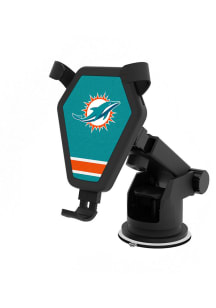 Miami Dolphins Stripe Wireless Car Phone Charger