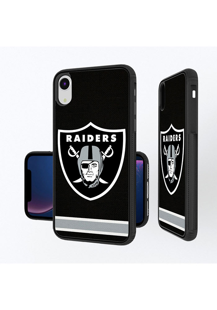 Las Vegas Raiders iPhone Bumper Phone Cover, Black, Rally House