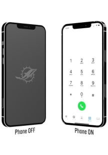 Miami Dolphins iPhone 13 Pro Max Screen Protector Phone Cover