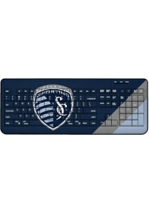 Sporting Kansas City Stripe Wireless USB Keyboard Computer Accessory