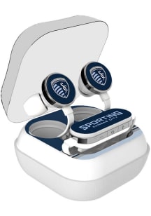 Sporting Kansas City Logo Bluetooth Ear Buds