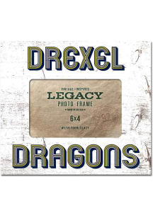 Blue Drexel Dragons Team Logo Picture Frame