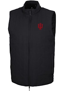 Mens Indiana Hoosiers Black Antigua Rally Vest