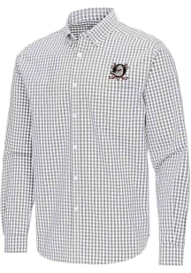 Antigua Anaheim Ducks Mens Ash Ellis Long Sleeve Dress Shirt