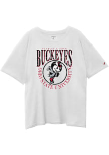 Ohio State Buckeyes Womens White Intramural Short Sleeve T-Shirt