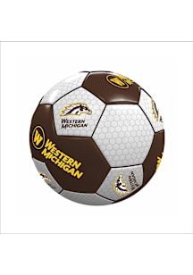 Broncos Brown Logo Brands Ball Soccer Ball