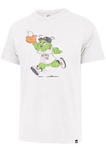 Orbit  Houston Astros White 47 Astros Mascot Short Sleeve Fashion T Shirt