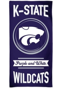Purple K-State Wildcats Fiber 30&quot; x 60&quot; Beach Towel