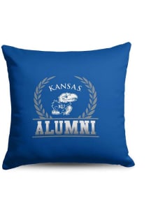 Kansas Jayhawks Alumni 18x18 Throw Pillow - Blue