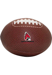Logo Brands Ball State Cardinals Micro Soft Football
