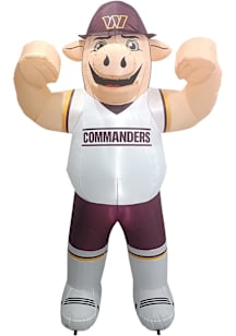 Washington Commanders Burgundy Outdoor Inflatable 7ft Mascot