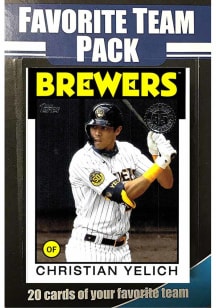 Milwaukee Brewers Favorite Team Packs Collectible Baseball Cards