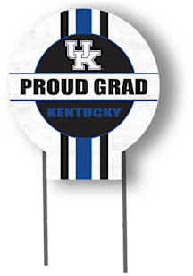 Kentucky Wildcats KH Sports Fan Grad graduation graphic Yard Sign - White