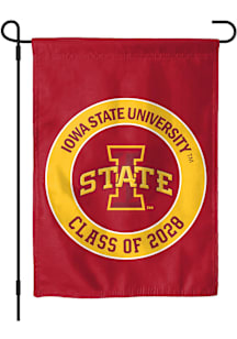 Iowa State Cyclones Class of 2028 Garden Flag - Cardinal