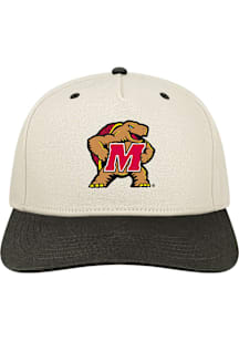 Maryland Terrapins Heritage Adjustable Adjustable Hat - Beige