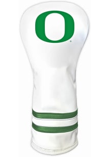White Oregon Ducks Vintage Fairway Golf Headcover