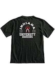 Indiana Hoosiers Black Hoosier The Bison Short Sleeve T Shirt