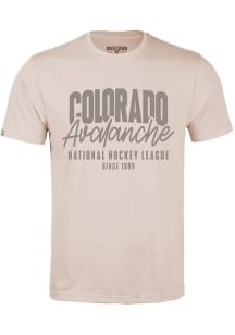 Levelwear Colorado Avalanche Tan Richmond Response Short Sleeve T Shirt